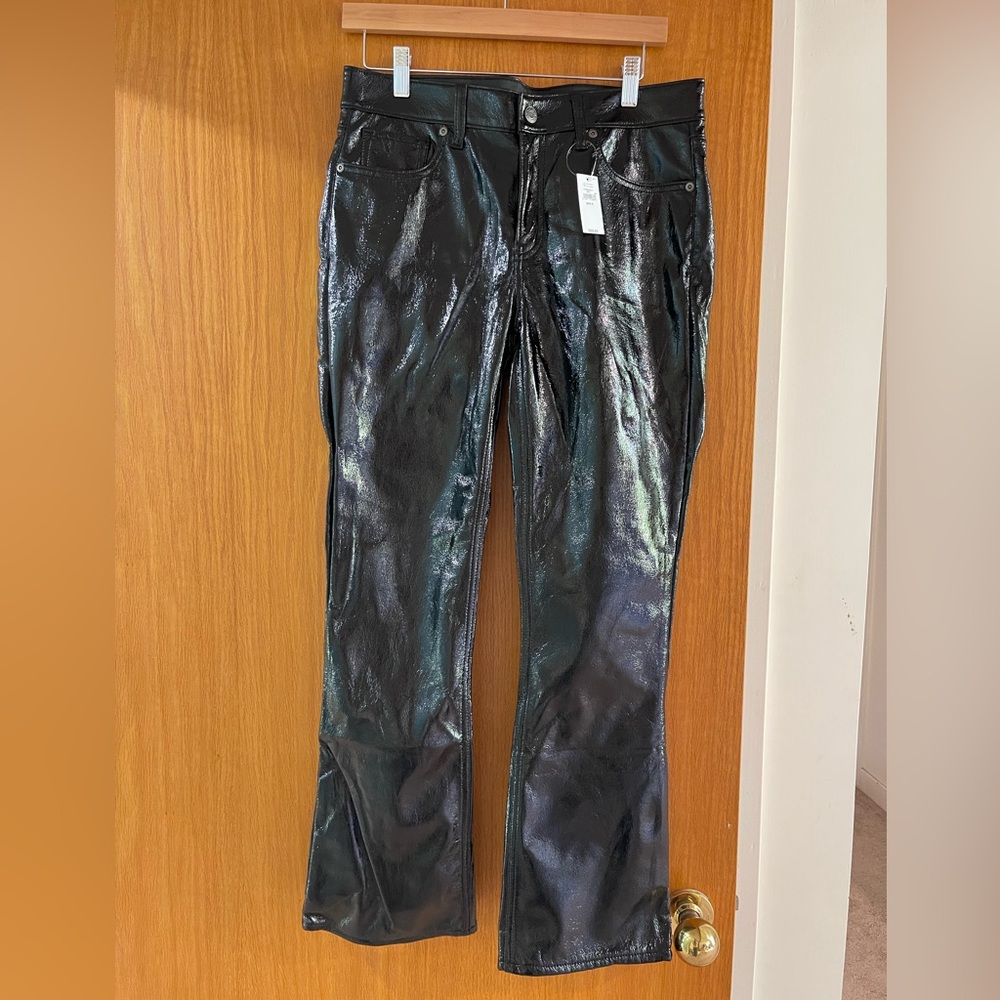 GAP Black Shiny Pants